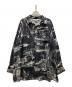 &ELLECY（アンドエルシー）の古着「水墨画 柄シャツ」｜ブラック