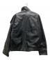 ZARA (ザラ) フェイクレザーバイカージャケット ブラック サイズ:S：6000円