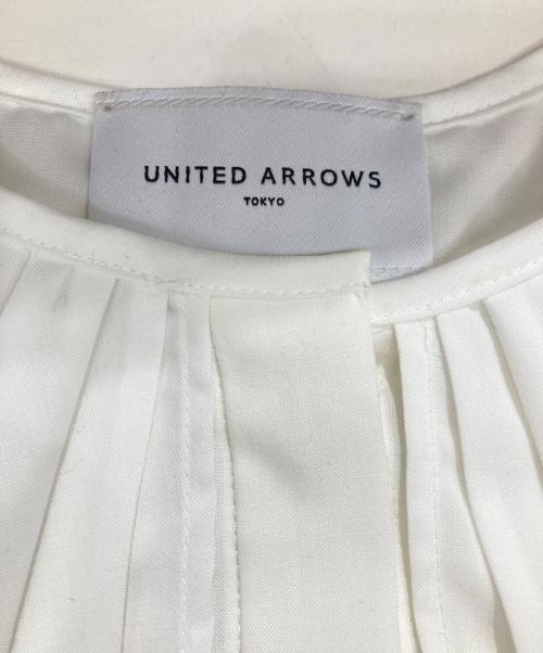 UNITED ARROWS TOKYO（ユナイテッドアローズトウキョウ）UNITED ARROWS TOKYO (ユナイテッドアローズトウキョウ) ブラウス ホワイト サイズ:記載なしの古着・服飾アイテム