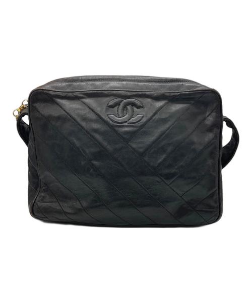 CHANEL（シャネル）CHANEL (シャネル) ココマーク ショルダーバッグ ブラックの古着・服飾アイテム