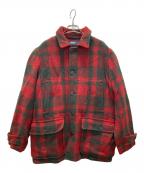 POLO RALPH LAURENポロ・ラルフローレン）の古着「バッファローチェック マッキーノジャケット」｜レッド