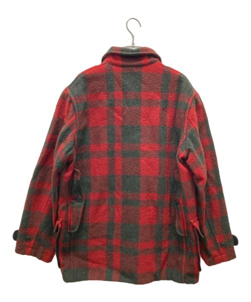 POLO RALPH LAUREN（ポロ・ラルフローレン）POLO RALPH LAUREN (ポロ・ラルフローレン) バッファローチェック マッキーノジャケット レッド サイズ:Mの古着・服飾アイテム