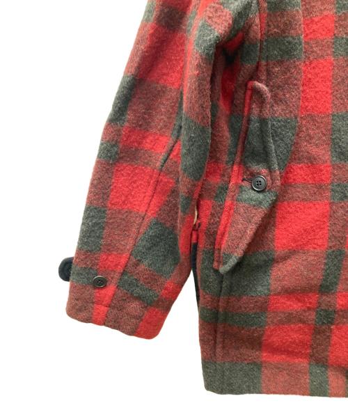 POLO RALPH LAUREN（ポロ・ラルフローレン）POLO RALPH LAUREN (ポロ・ラルフローレン) バッファローチェック マッキーノジャケット レッド サイズ:Mの古着・服飾アイテム