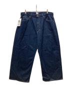 LEEリー）の古着「101 RIDERS WIDE REGULAR PANTS ライダース ワイド レギュラー デニム」｜インディゴ