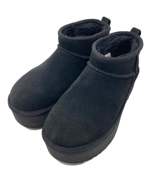 UGG（アグ）UGG (アグ) Classic Ultra Mini Platform ブラック サイズ:24の古着・服飾アイテム