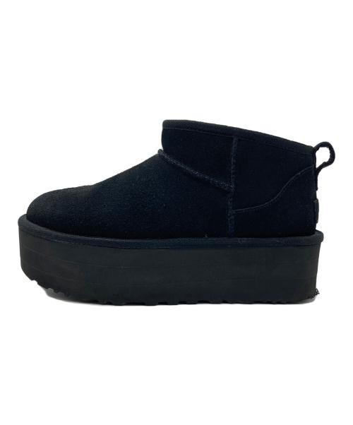 UGG（アグ）UGG (アグ) Classic Ultra Mini Platform ブラック サイズ:24の古着・服飾アイテム