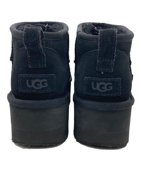 UGG（アグ）UGG (アグ) Classic Ultra Mini Platform ブラック サイズ:24の古着・服飾アイテム