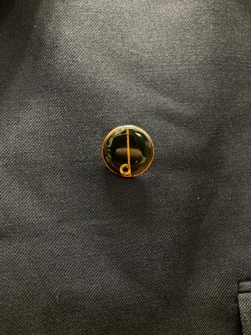 dunhill（ダンヒル）dunhill (ダンヒル) ダブルジャケット ネイビー サイズ:50の古着・服飾アイテム