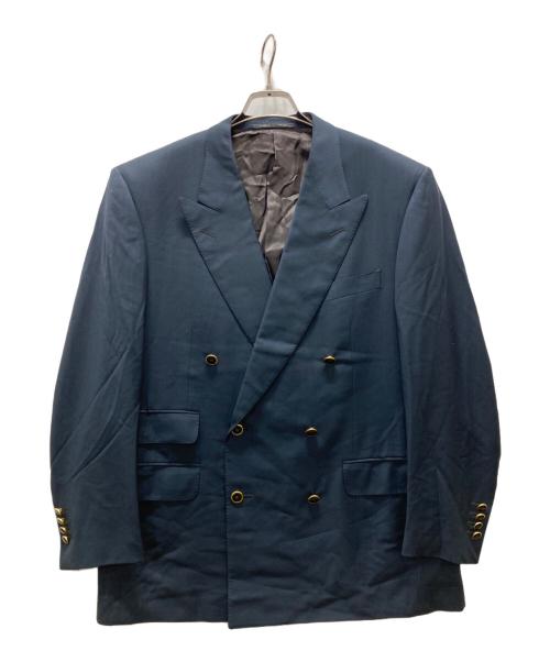 dunhill（ダンヒル）dunhill (ダンヒル) ダブルジャケット グレー サイズ:50の古着・服飾アイテム