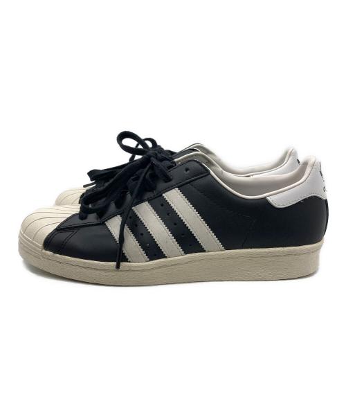 adidas（アディダス）adidas (アディダス) SUPER STAR 80s ブラック サイズ:25.5の古着・服飾アイテム