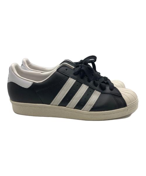 adidas（アディダス）adidas (アディダス) SUPER STAR 80s ブラック サイズ:25.5の古着・服飾アイテム