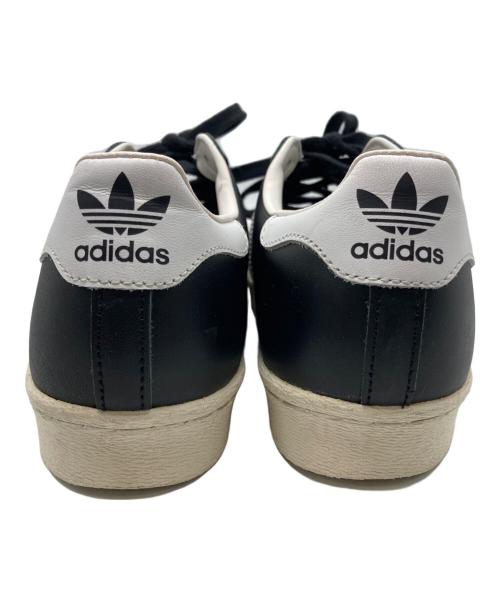 adidas（アディダス）adidas (アディダス) SUPER STAR 80s ブラック サイズ:25.5の古着・服飾アイテム