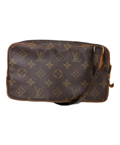 LOUIS VUITTON（ルイ ヴィトン）LOUIS VUITTON (ルイ ヴィトン) マルリーバンドリエール ブラウンの古着・服飾アイテム
