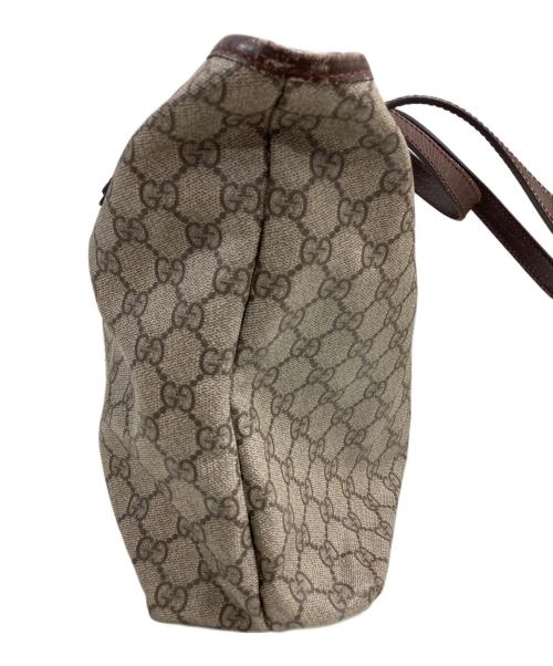 GUCCI（グッチ）GUCCI (グッチ) GGスプリーム トートバッグ ベージュの古着・服飾アイテム