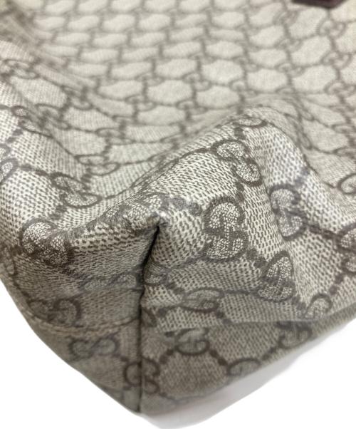 GUCCI（グッチ）GUCCI (グッチ) GGスプリーム トートバッグ ベージュの古着・服飾アイテム
