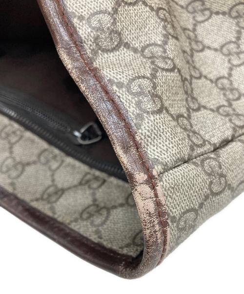 GUCCI（グッチ）GUCCI (グッチ) GGスプリーム トートバッグ ベージュの古着・服飾アイテム