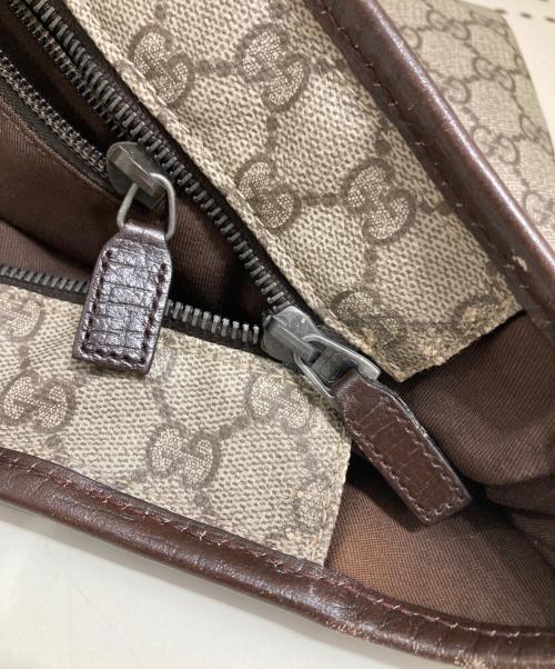 GUCCI（グッチ）GUCCI (グッチ) GGスプリーム トートバッグ ベージュの古着・服飾アイテム