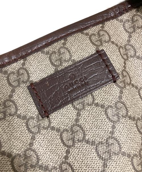 GUCCI（グッチ）GUCCI (グッチ) GGスプリーム トートバッグ ベージュの古着・服飾アイテム
