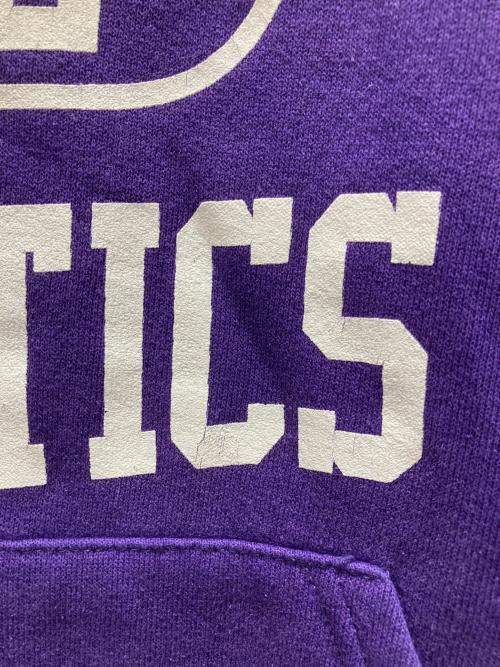 RUSSELL ATHLETIC（ラッセルアスレチック）RUSSELL ATHLETIC (ラッセルアスレチック) 90sプルオーバーパーカー パープル サイズ:XLの古着・服飾アイテム