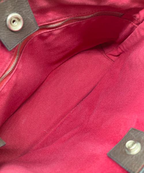 HERMES（エルメス）HERMES (エルメス) トロカホリゾンタルPM レッドの古着・服飾アイテム