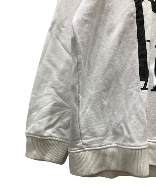 JIMMY CHOO（ジミーチュウ）JIMMY CHOO (ジミーチュウ) オーバーサイズパーカー ホワイト サイズ:Lの古着・服飾アイテム