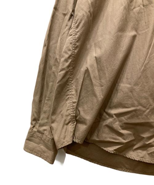 AURALEE（オーラリー）AURALEE (オーラリー) WASHED FINX TWILL BIG SHIRTSシャツ ベージュ サイズ:4の古着・服飾アイテム