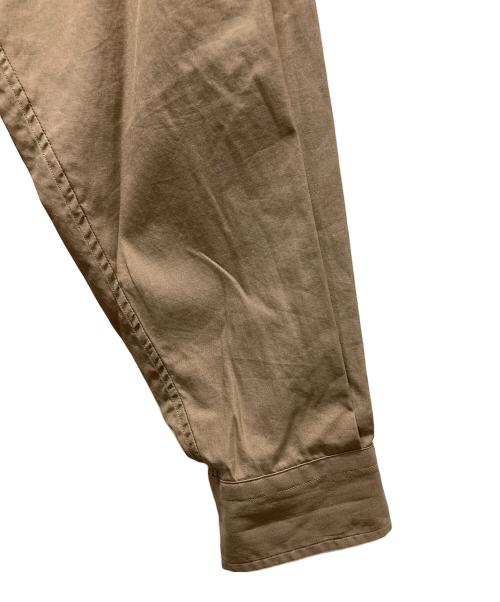 AURALEE（オーラリー）AURALEE (オーラリー) WASHED FINX TWILL BIG SHIRTSシャツ ベージュ サイズ:4の古着・服飾アイテム