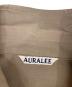 中古・古着 AURALEE (オーラリー) WASHED FINX TWILL BIG SHIRTSシャツ ベージュ サイズ:4：12000円