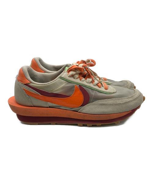 NIKE（ナイキ）NIKE (ナイキ) sacai (サカイ) ローカットスニーカー オレンジ サイズ:29の古着・服飾アイテム