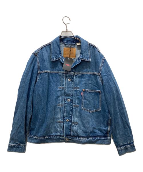 LEVI'S PReMIUM（リーバイス プレミアム）LEVI'S PReMIUM (リーバイス プレミアム) TYPE 1 1st トラッカーデニムジャケット ブルー サイズ:L 未使用品の古着・服飾アイテム