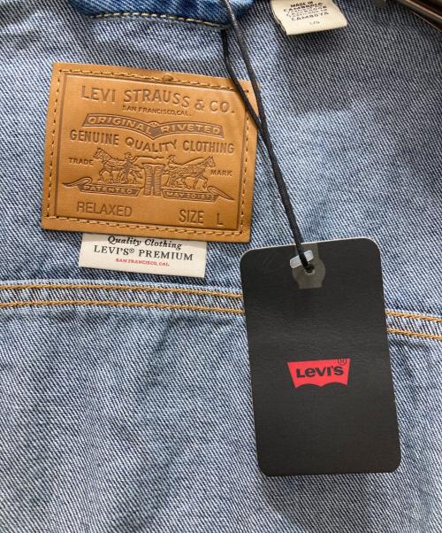 LEVI'S PReMIUM（リーバイス プレミアム）LEVI'S PReMIUM (リーバイス プレミアム) TYPE 1 1st トラッカーデニムジャケット ブルー サイズ:L 未使用品の古着・服飾アイテム