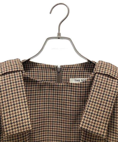 THE TOE（ザ・トゥー）THE TOE (ザ・トゥー) Veere Ribbon Dress ブラウン サイズ:XS 未使用品の古着・服飾アイテム