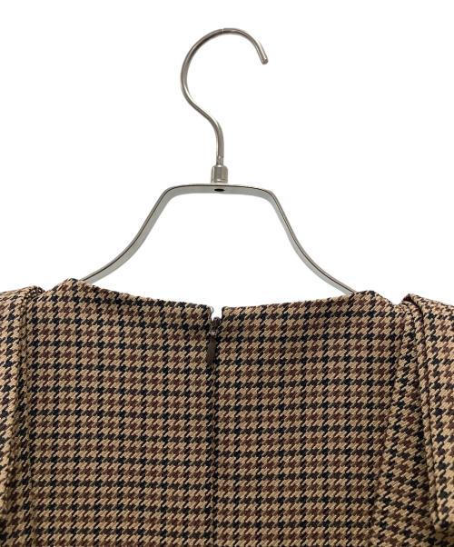 THE TOE（ザ・トゥー）THE TOE (ザ・トゥー) Veere Ribbon Dress ブラウン サイズ:XS 未使用品の古着・服飾アイテム