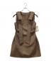 THE TOE（ザ・トゥー）の古着「Veere Ribbon Dress」｜ブラウン
