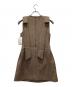 THE TOE (ザ・トゥー) Veere Ribbon Dress ブラウン サイズ:XS 未使用品：25000円
