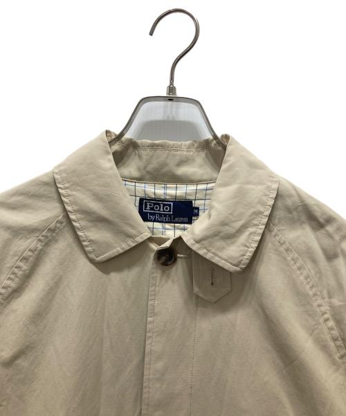 POLO RALPH LAUREN（ポロ・ラルフローレン）POLO RALPH LAUREN (ポロ・ラルフローレン) ステンカラーコート ブラウン サイズ:Mの古着・服飾アイテム