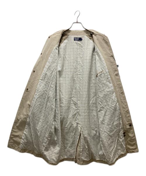 POLO RALPH LAUREN（ポロ・ラルフローレン）POLO RALPH LAUREN (ポロ・ラルフローレン) ステンカラーコート ブラウン サイズ:Mの古着・服飾アイテム