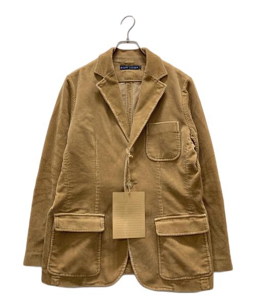 RALPH LAUREN（ラルフローレン）RALPH LAUREN (ラルフローレン) エルボーパッチコーデュロイジャケット ブラウン サイズ:7ｆの古着・服飾アイテム