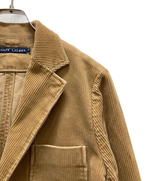 RALPH LAUREN（ラルフローレン）RALPH LAUREN (ラルフローレン) エルボーパッチコーデュロイジャケット ブラウン サイズ:7ｆの古着・服飾アイテム