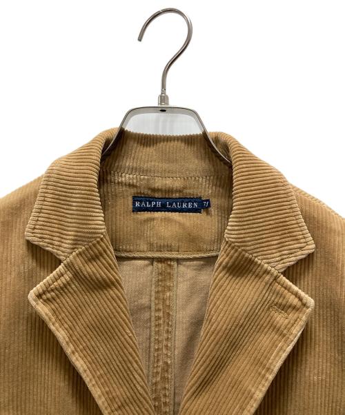 RALPH LAUREN（ラルフローレン）RALPH LAUREN (ラルフローレン) エルボーパッチコーデュロイジャケット ブラウン サイズ:7ｆの古着・服飾アイテム