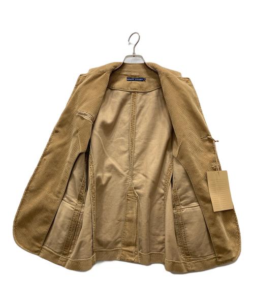 RALPH LAUREN（ラルフローレン）RALPH LAUREN (ラルフローレン) エルボーパッチコーデュロイジャケット ブラウン サイズ:7ｆの古着・服飾アイテム