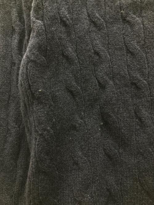 POLO RALPH LAUREN（ポロ・ラルフローレン）POLO RALPH LAUREN (ポロ・ラルフローレン) ケーブルニット ネイビー サイズ:XSの古着・服飾アイテム