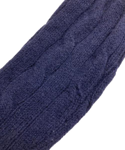 POLO RALPH LAUREN（ポロ・ラルフローレン）POLO RALPH LAUREN (ポロ・ラルフローレン) ケーブルニット ネイビー サイズ:XSの古着・服飾アイテム