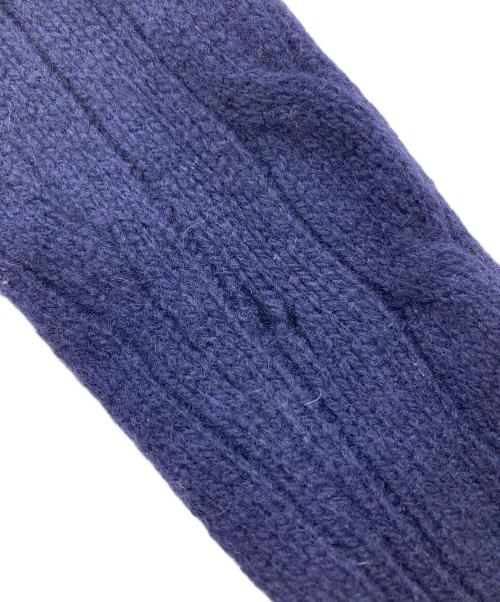 POLO RALPH LAUREN（ポロ・ラルフローレン）POLO RALPH LAUREN (ポロ・ラルフローレン) ケーブルニット ネイビー サイズ:XSの古着・服飾アイテム