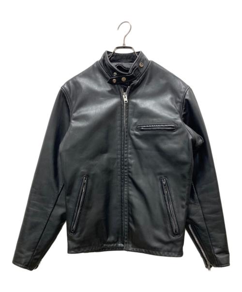 Schott（ショット）Schott (ショット) 641 シングルライダースジャケット ブラック サイズ:34の古着・服飾アイテム