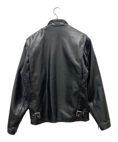 Schott（ショット）Schott (ショット) 641 シングルライダースジャケット ブラック サイズ:34の古着・服飾アイテム
