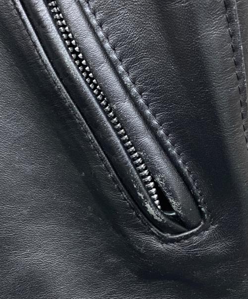 Schott（ショット）Schott (ショット) 641 シングルライダースジャケット ブラック サイズ:34の古着・服飾アイテム
