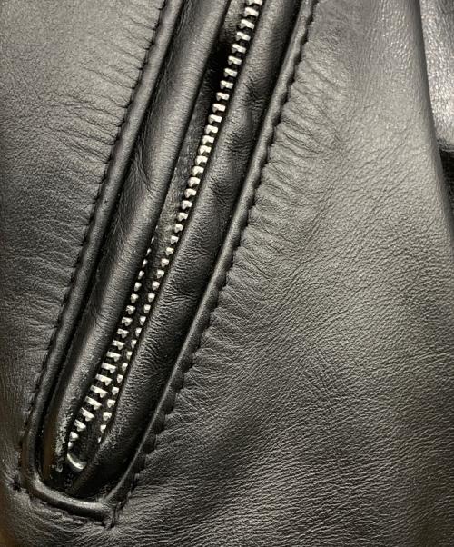 Schott（ショット）Schott (ショット) 641 シングルライダースジャケット ブラック サイズ:34の古着・服飾アイテム