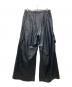 MM6 Maison Margiela (エムエムシックスメゾンマルジェラ) フェイクレザーパンツ ブラック サイズ:44：36000円