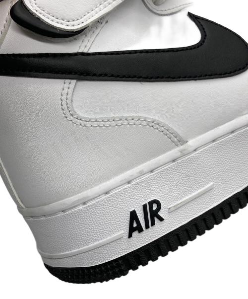 NIKE（ナイキ）NIKE (ナイキ) Air Force 1 Mid '07 'White Black' ホワイト サイズ:27.5の古着・服飾アイテム